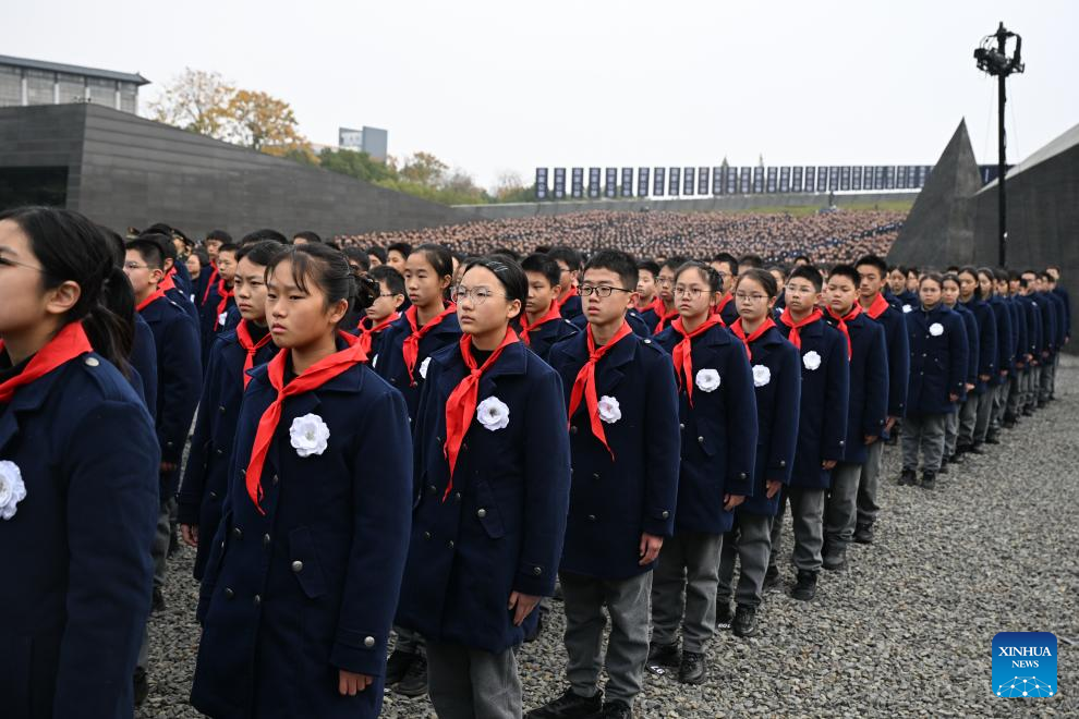 China holds national commemoration for Nanjing Massacre victims