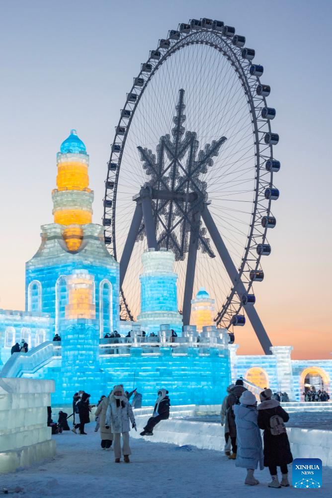 Harbin Ice-Snow World opens to public