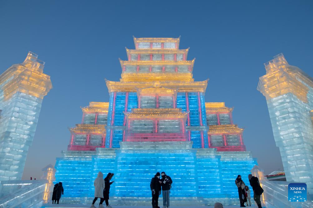 Harbin Ice-Snow World opens to public