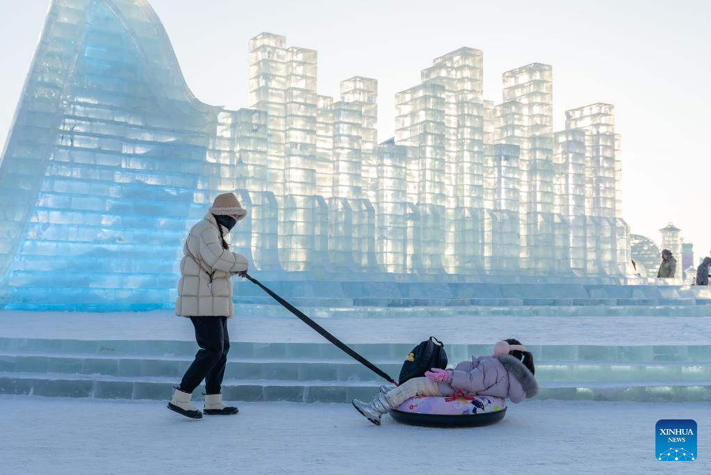 Harbin Ice-Snow World opens to public