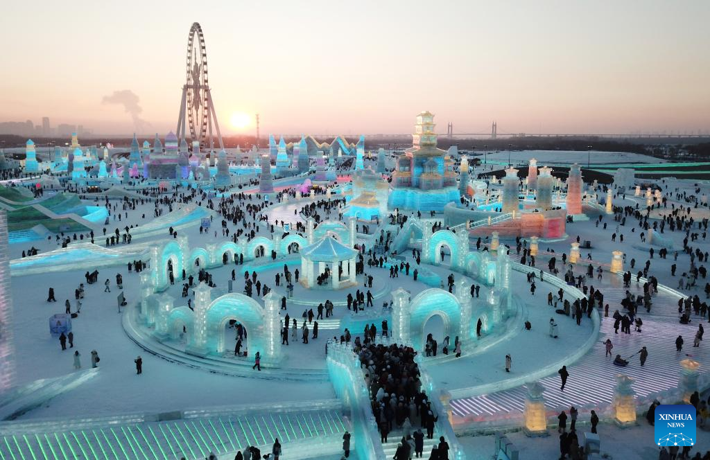 Harbin Ice-Snow World opens to public