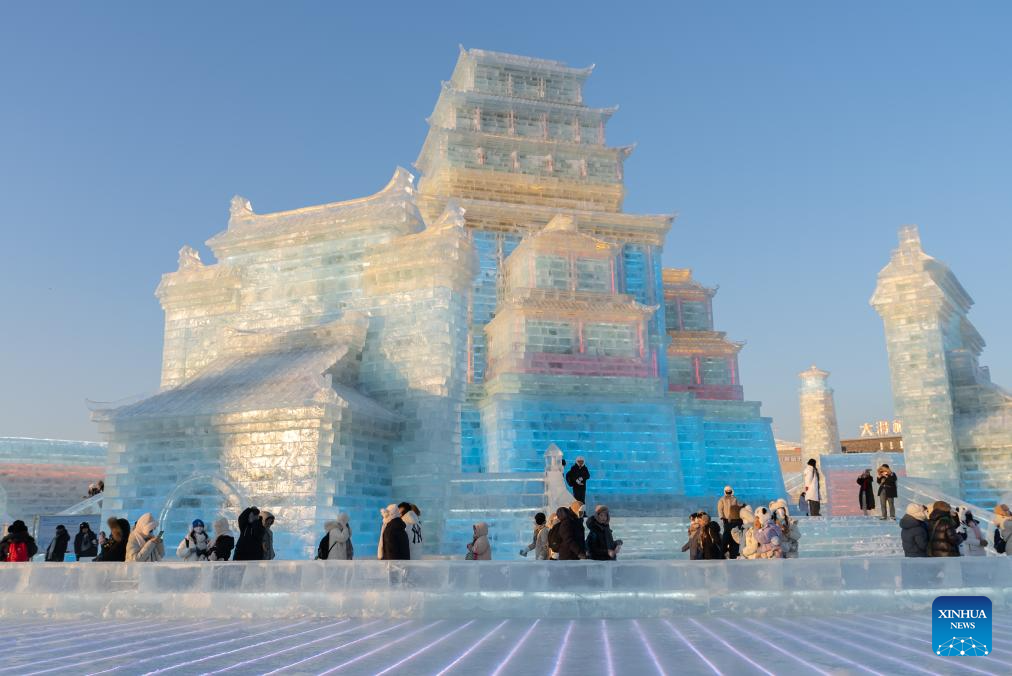 Harbin Ice-Snow World opens to public