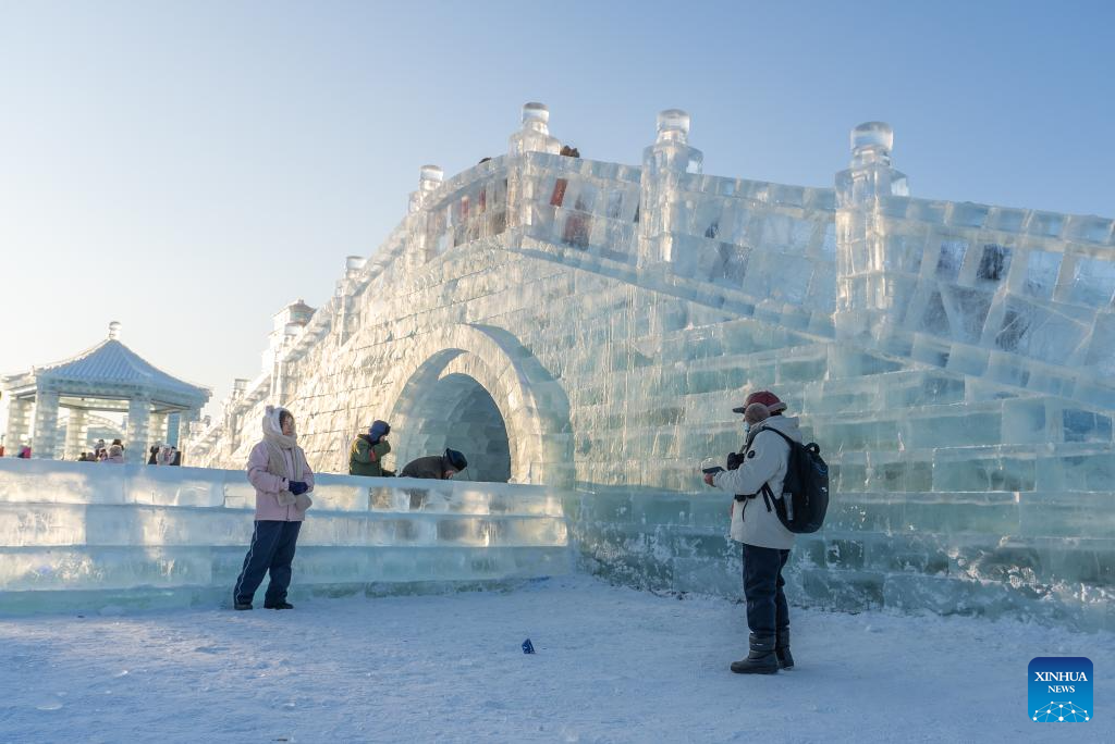 Harbin Ice-Snow World opens to public