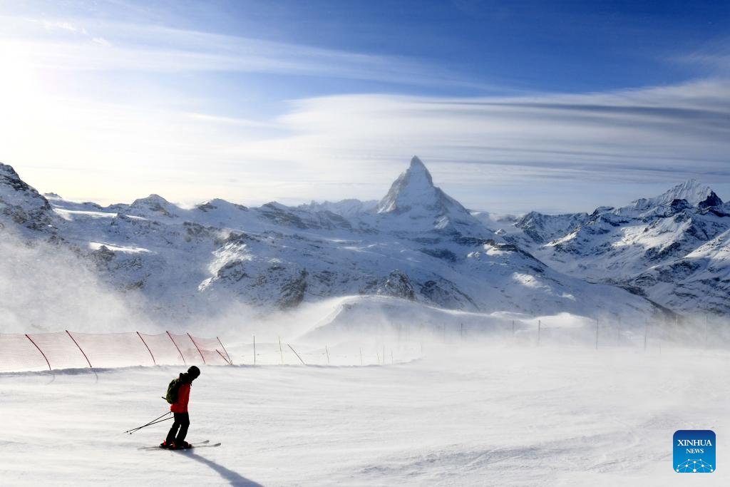 Zermatt in Switzerland sees masses of ski enthusiasts