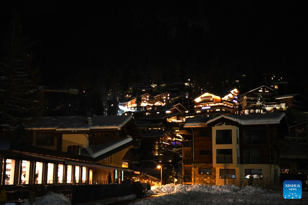 Zermatt in Switzerland sees masses of ski enthusiasts