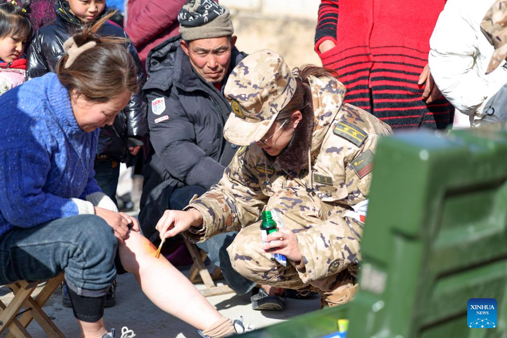 Chinese armed forces deploy multiple rescue forces in response to Gansu earthquake