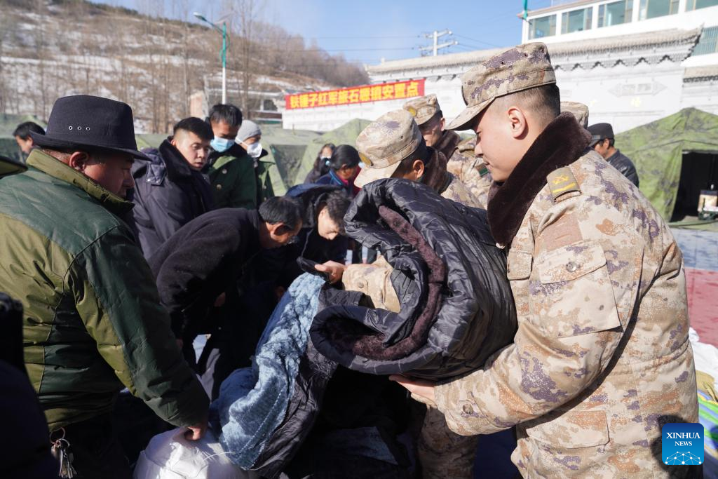 Chinese armed forces deploy multiple rescue forces in response to Gansu earthquake