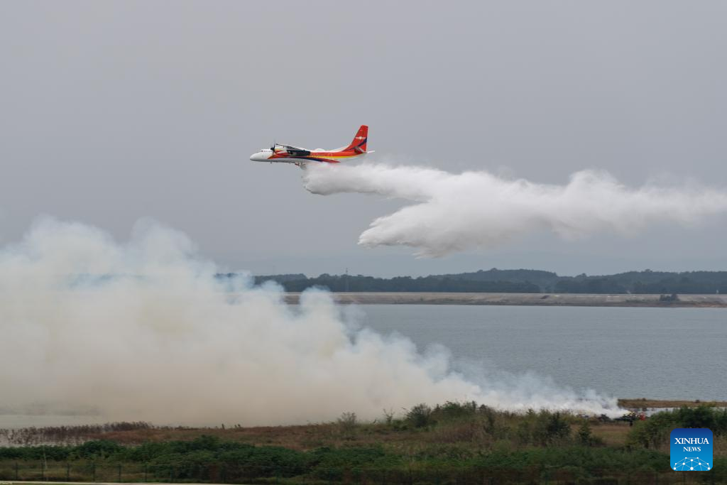 China Focus: China's MA60 firefighting aircraft moves one step closer to obtaining certification