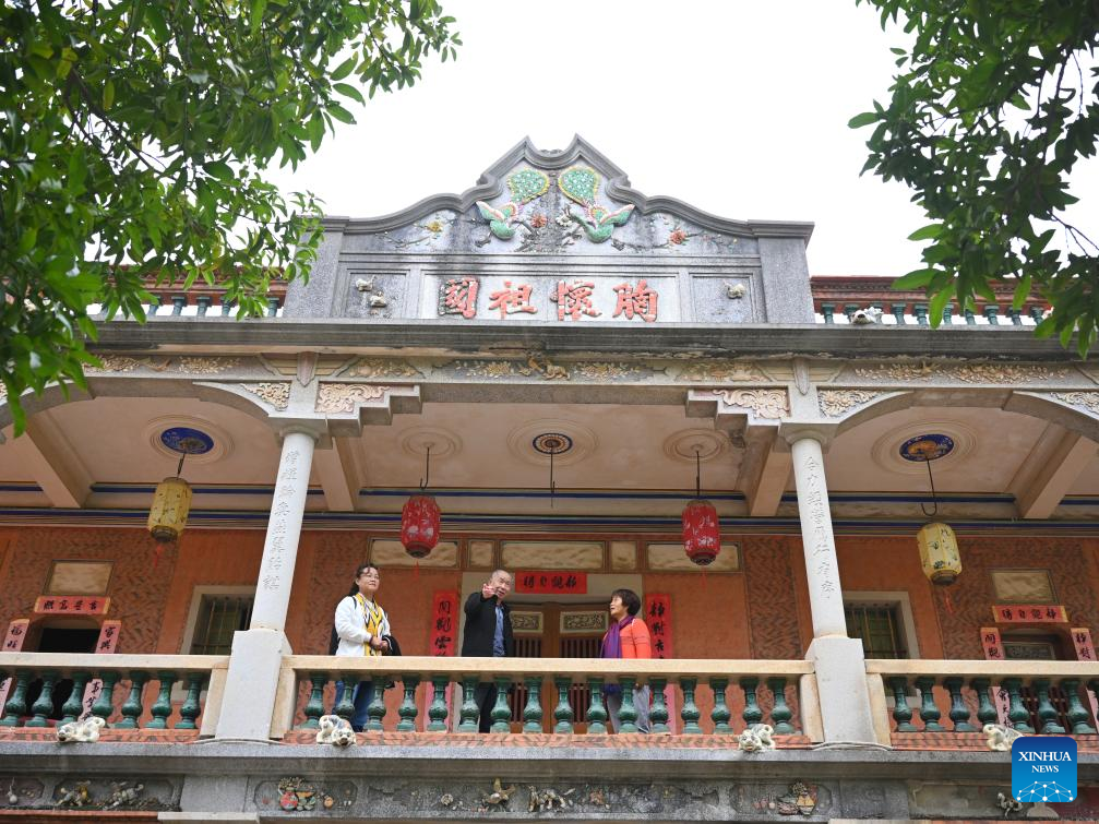 China Focus: Renovated homes of overseas Chinese preserve ancestral bonds