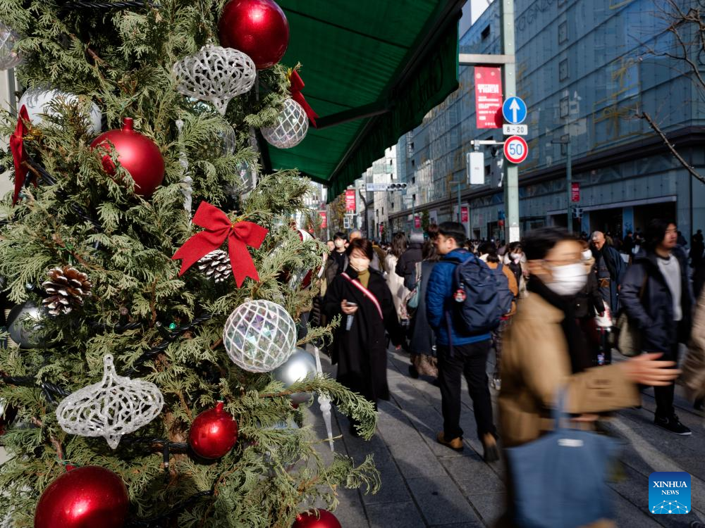 In pics: Christmas atmosphere in Tokyo