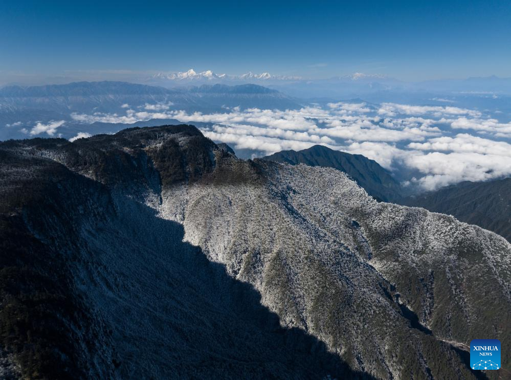 Scenery of Wawu Mountain in China's Sichuan