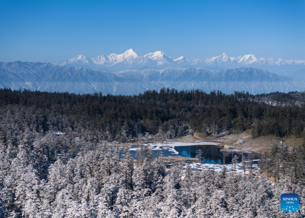 Scenery of Wawu Mountain in China's Sichuan