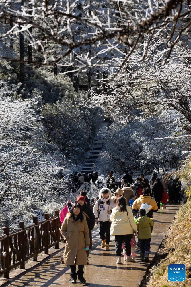 Scenery of Wawu Mountain in China's Sichuan