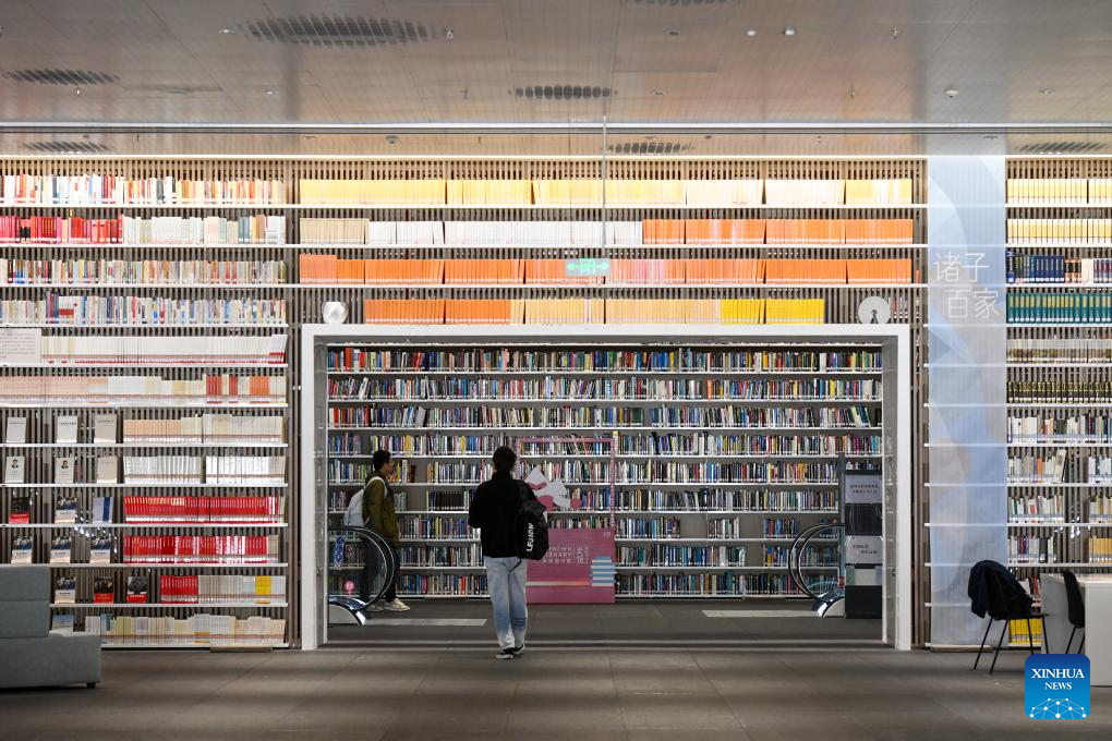 North hall of Shenzhen Library officially opens