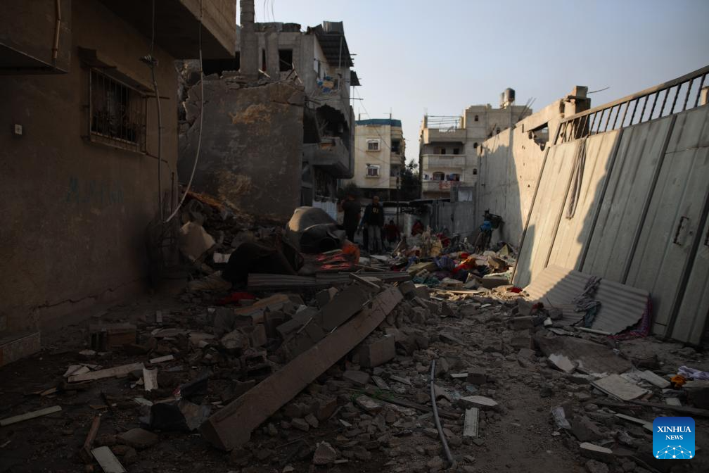 Death toll of Palestinians rises to 21,978 in Gaza: ministry