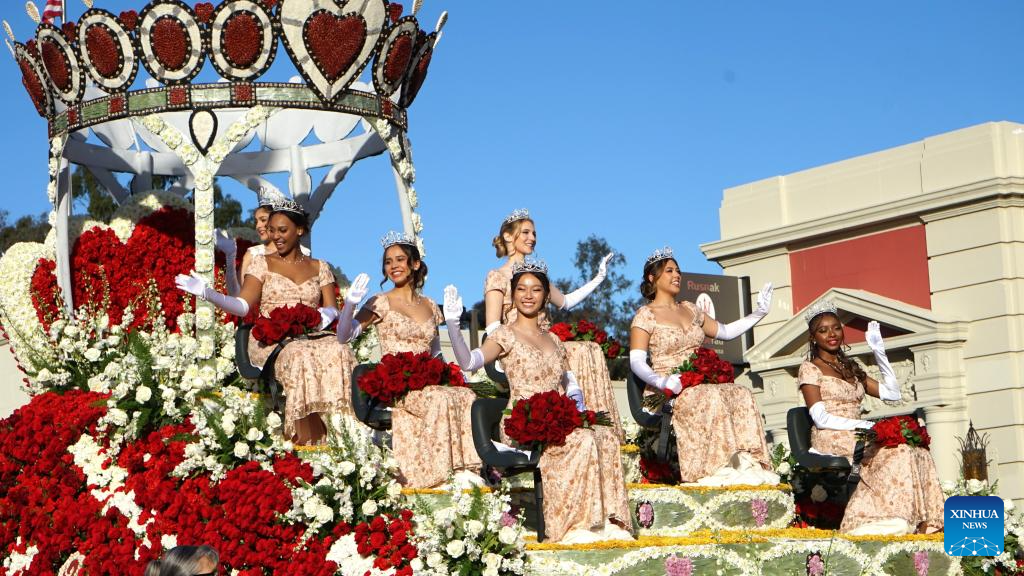 135th Rose Parade held in U.S.