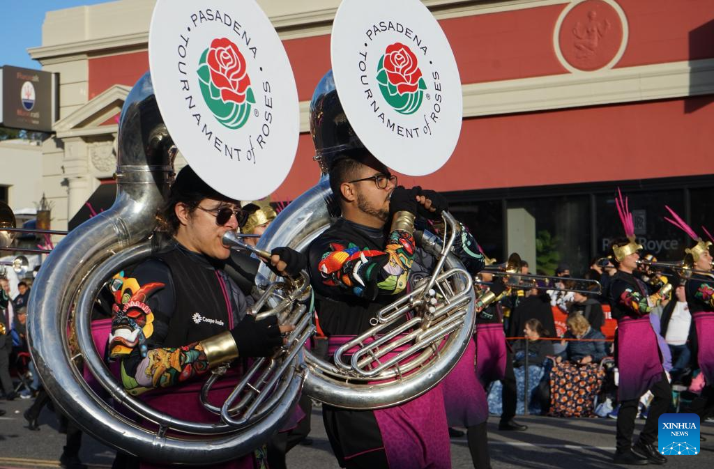 135th Rose Parade held in U.S.
