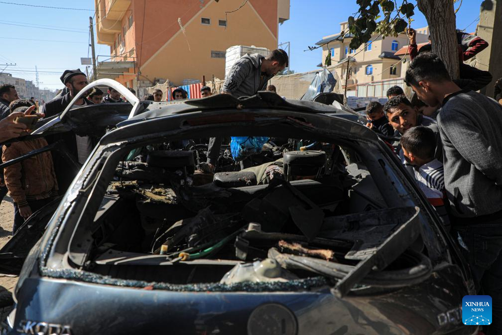 1st LD: 2 journalists killed in Israeli airstrike in S. Gaza
