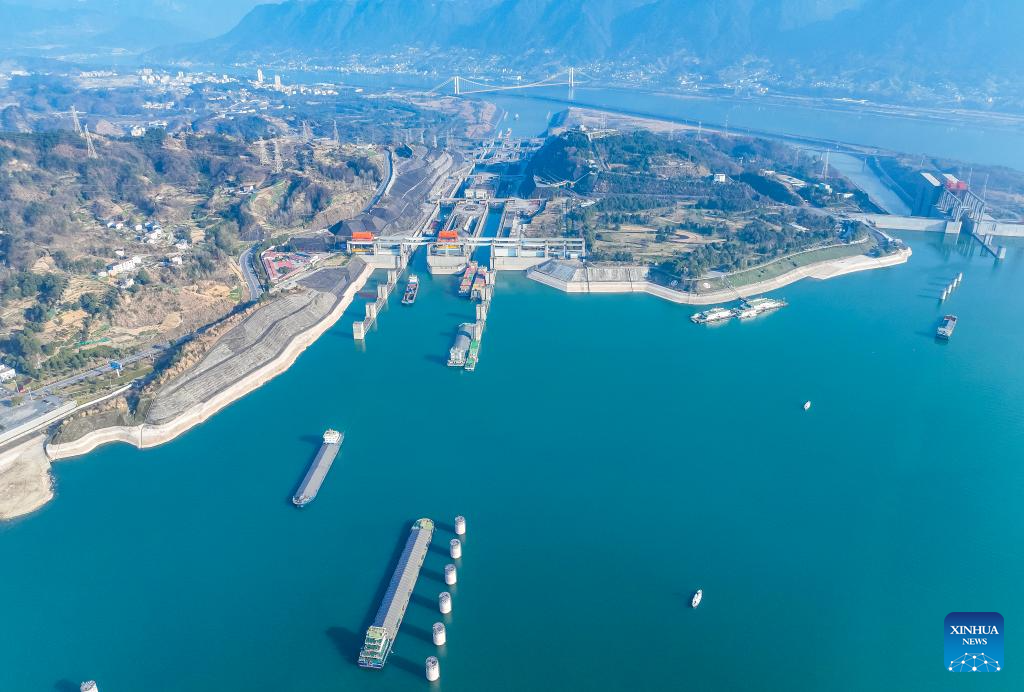 Cargo throughput via Three Gorges Dam hits record high