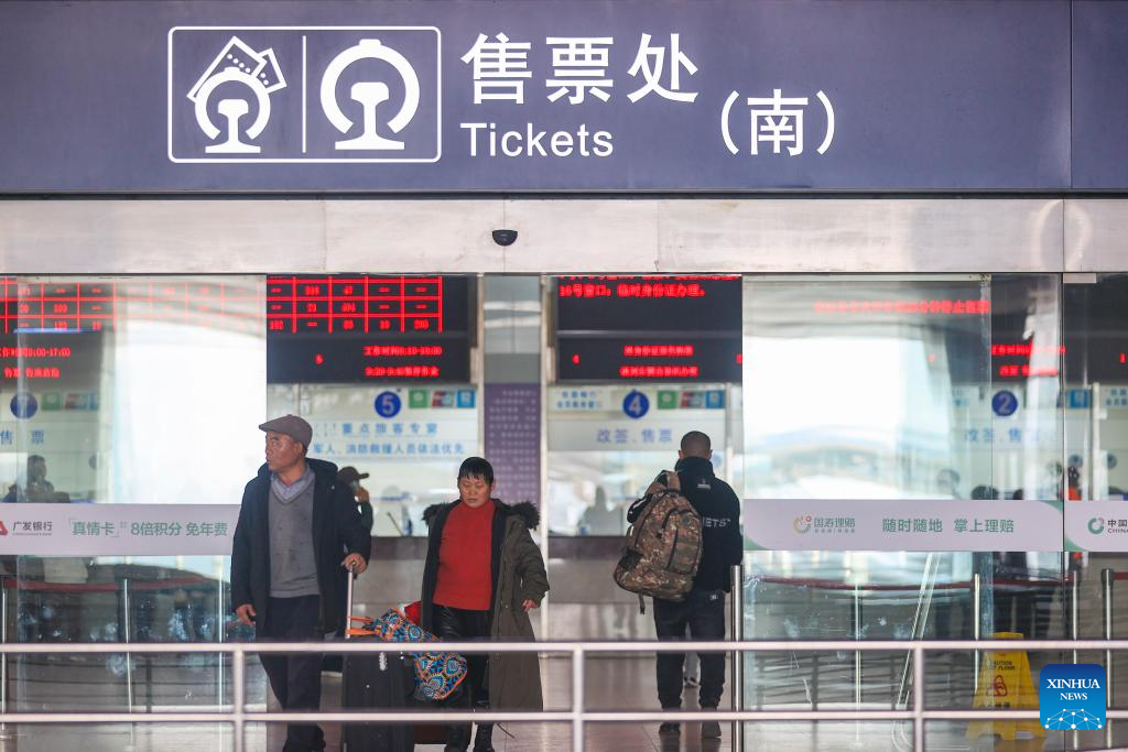 China Focus: China unveils measures to brace for Spring Festival travel rush