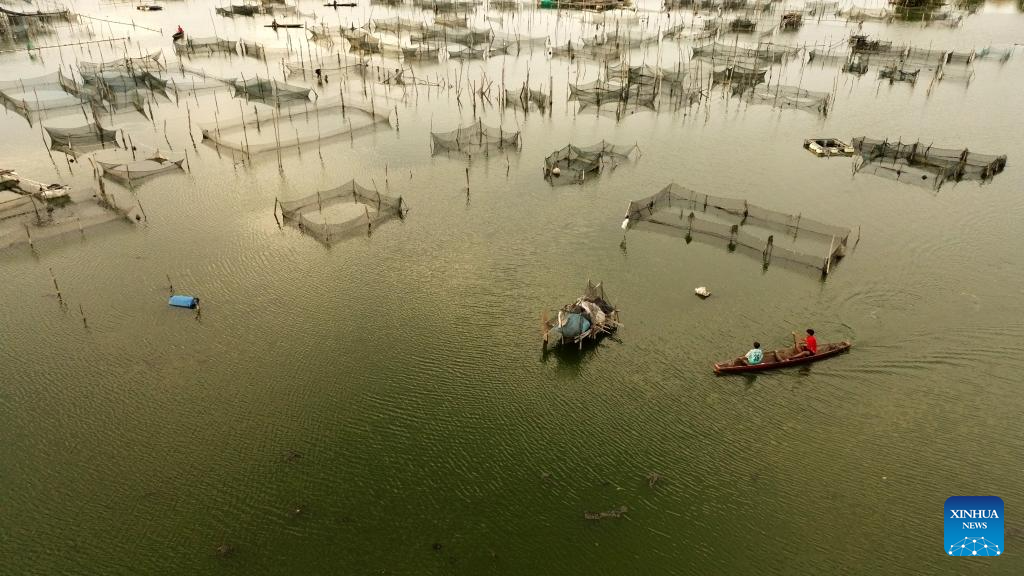 In pics: floating fish farms in Lhokseumawe, Indonesia