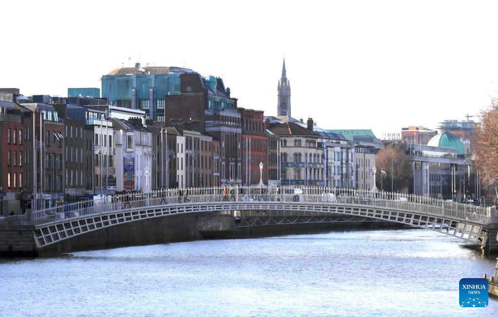 City view of Dublin