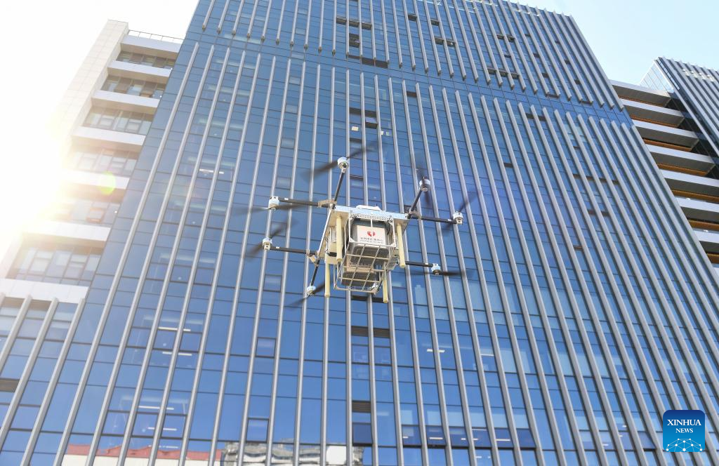 Blood transportation drone platform put into use in Shenzhen