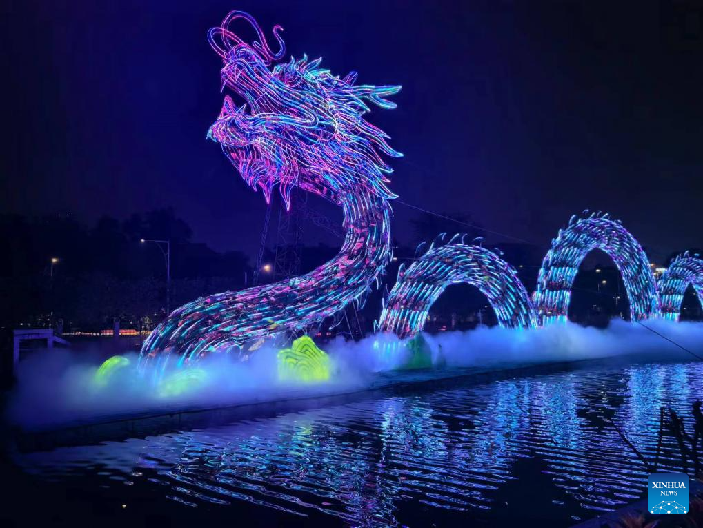 Zigong lanterns crafted for upcoming Spring Festival