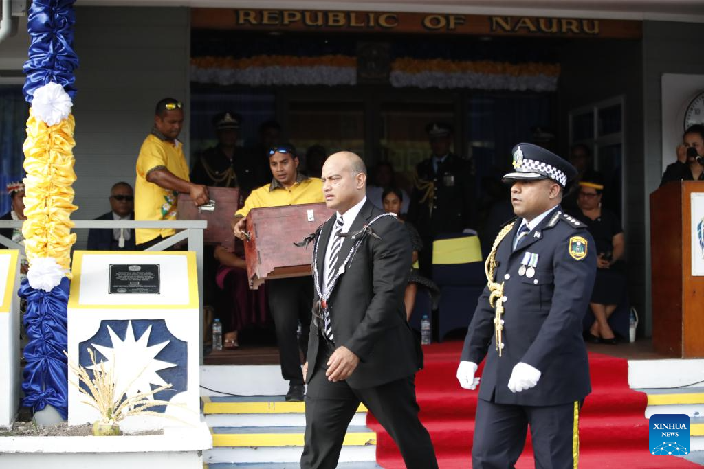 Nauru holds ceremony to celebrate 56th anniversary of independence