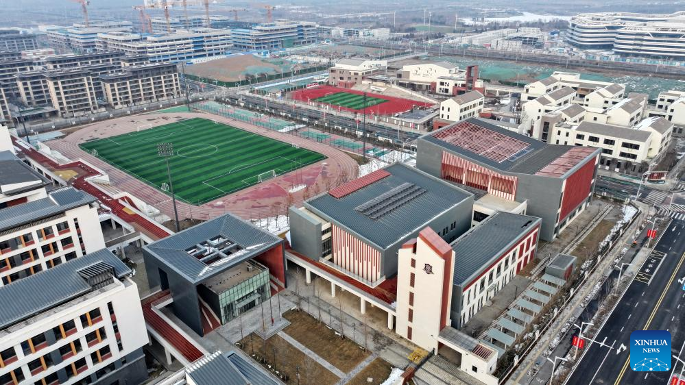 Construction of Xiong'an New Area in full swing
