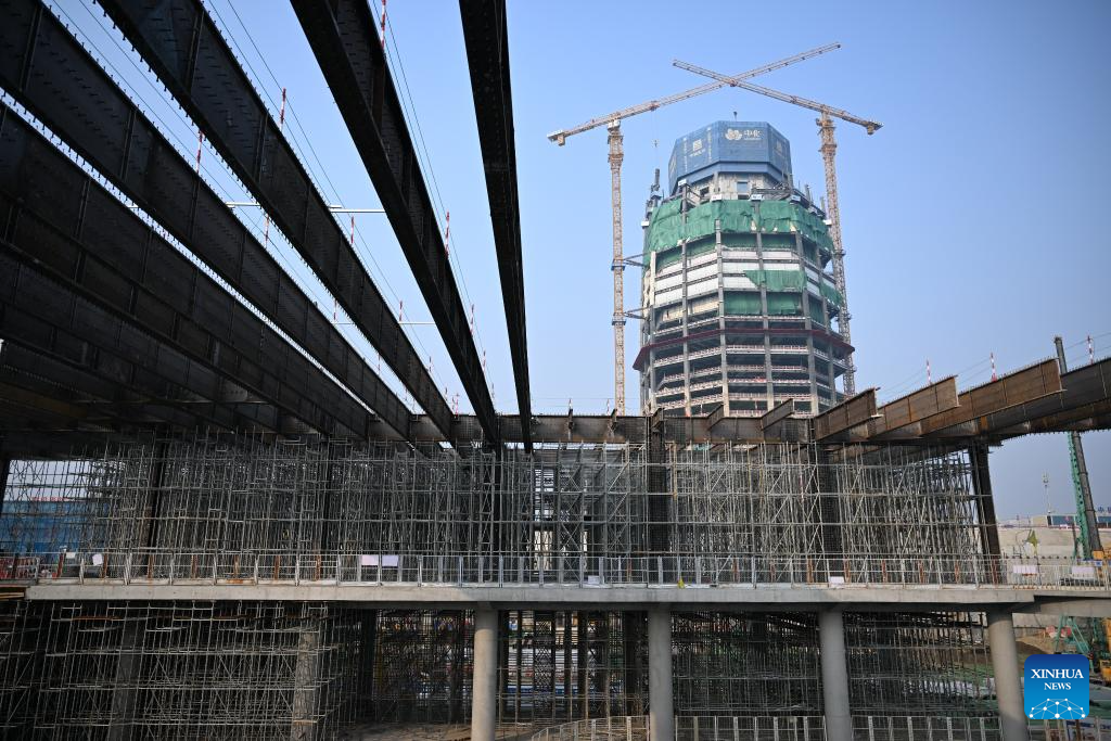 Construction of Xiong'an New Area in full swing