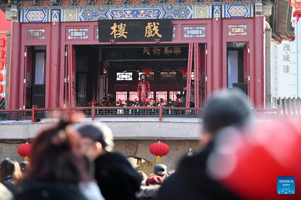 Various activities held in Tianjin to celebrate Chinese Lunar New Year