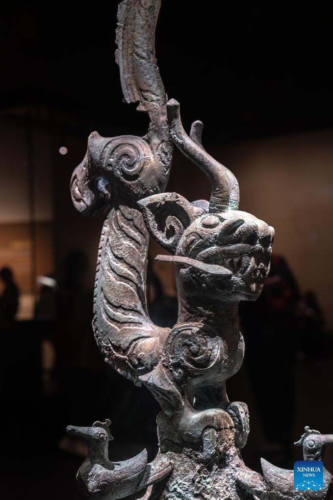 In pics: dragon-themed exhibits at Sanxingdui Museum