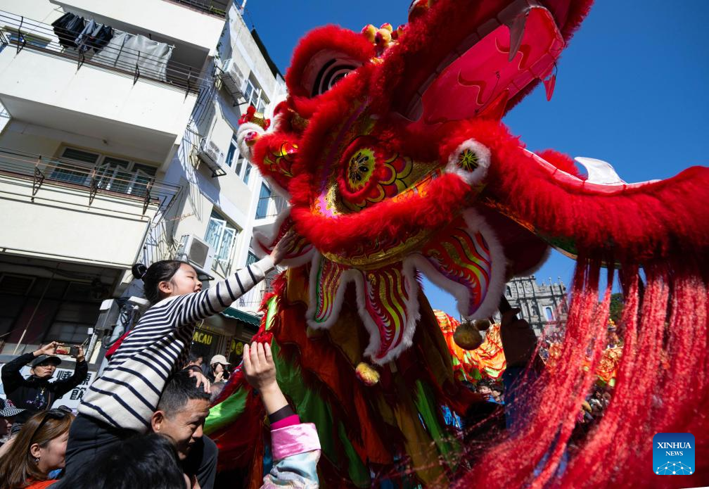 Touring performances to celebrate Chinese Lunar New Year staged in Macao