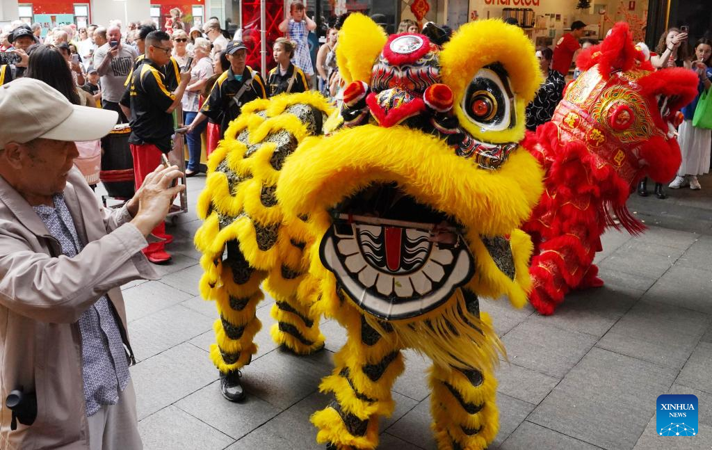 Feature: Embrace Chinese New Year customs, traditions at Australia's Sydney Lunar Festival