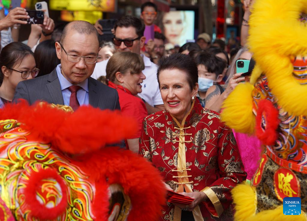 Feature: Embrace Chinese New Year customs, traditions at Australia's Sydney Lunar Festival