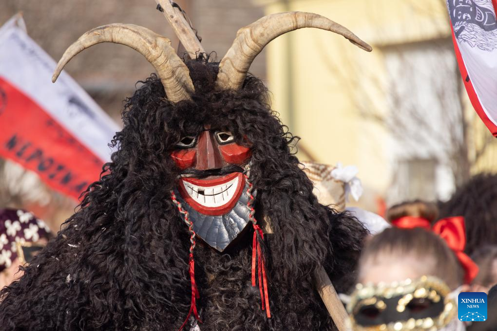 Buso Carnival held in Hungary