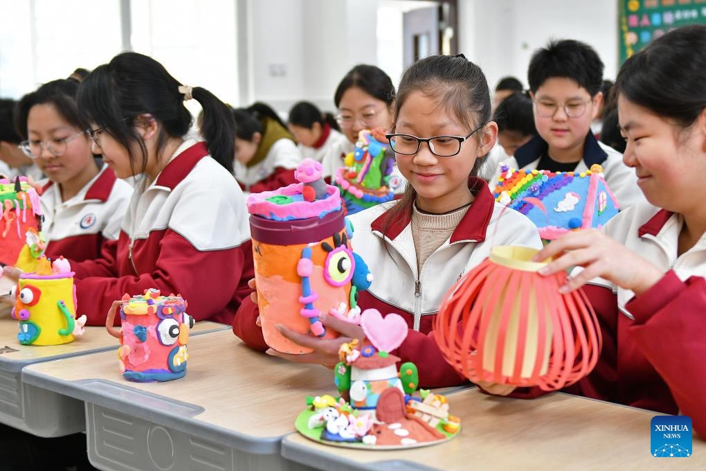 New semester for primary and secondary schools kicks off across China