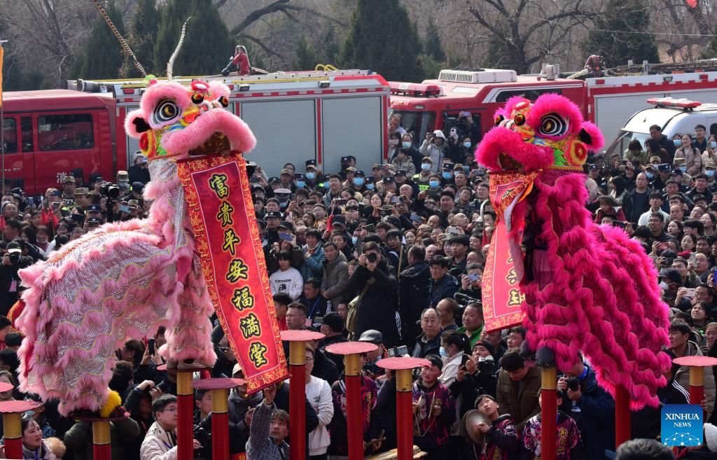 Temple fair held in C China's Henan