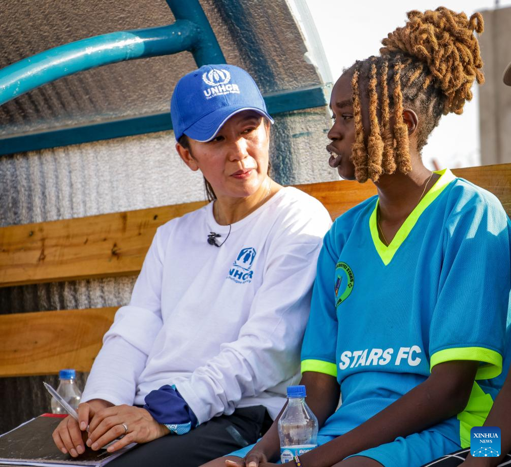 Sports blazing a trail for refugees, says UNHCR Goodwill Ambassador Yang Yang