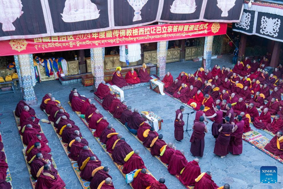 12 monks receive doctoral degree equivalent in Tibetan Buddhism