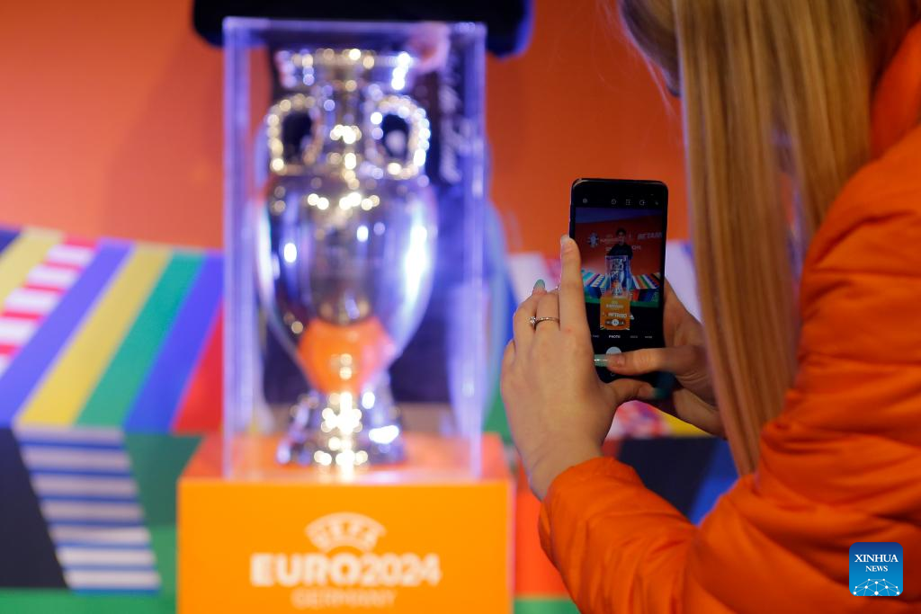In pics: trophy of UEFA EURO 2024 football tournament