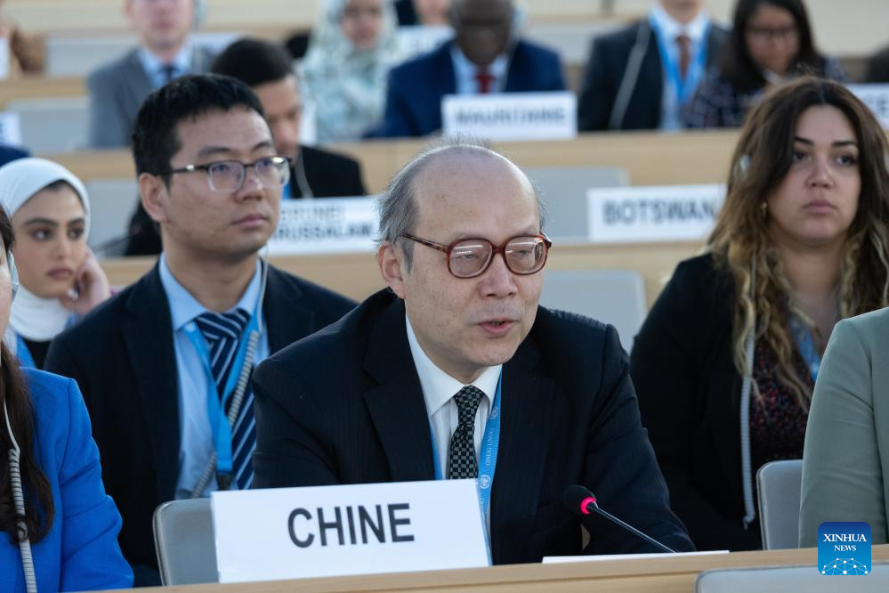 Chinese ambassador in Geneva reiterates call for immediate ceasefire in Gaza