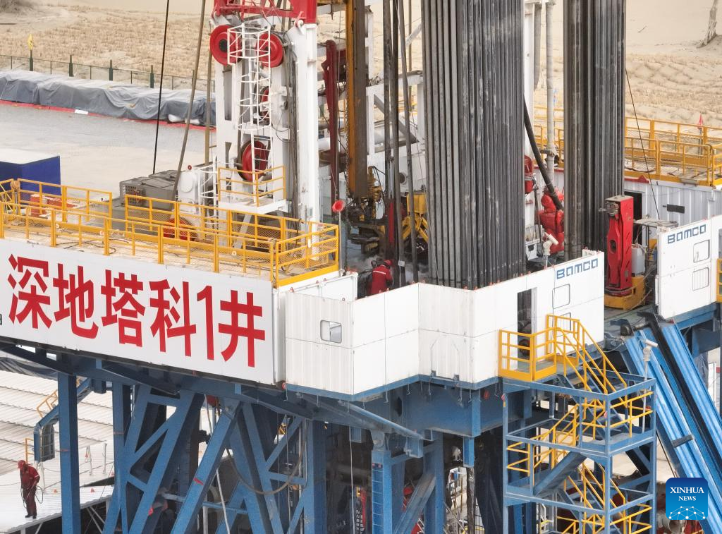 China's landmark deep-Earth borehole drilling exceeds 10,000 meters
