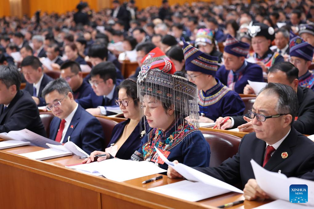 In pics: opening meeting of NPC annual session
