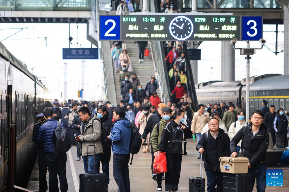 China's 40-day travel surge concludes