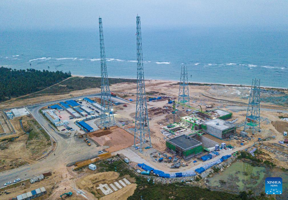 Hainan commercial spacecraft launch site under construction