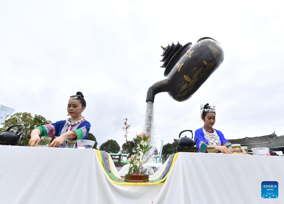 Event promoting tea culture kicks off in Guangxi, south China