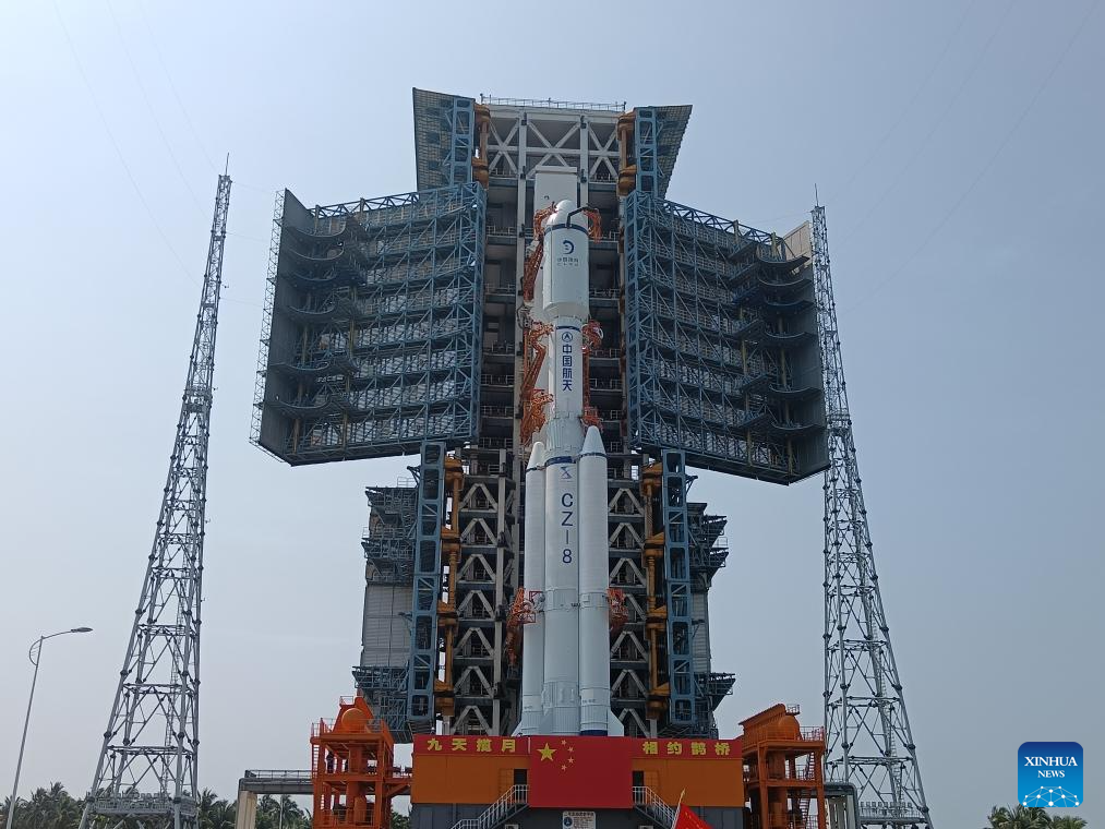 China prepares to launch relay satellite Queqiao-2