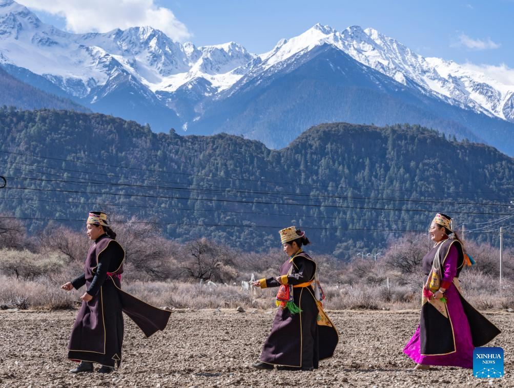 Ceremonies marking start of spring farming held in Xizang